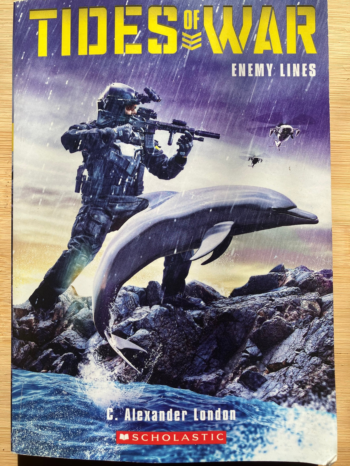 Tides of War Enemy Lines scholastic paperback