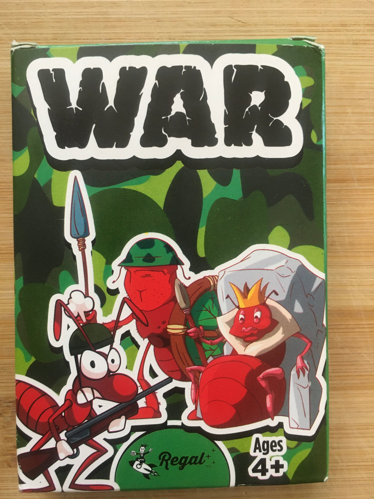 War card game complete
