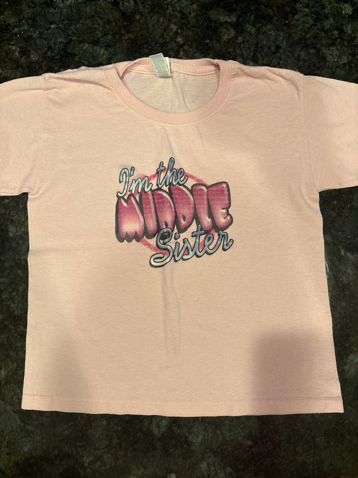 Middle Sister T-Shirt - size Youth - 6 (S)