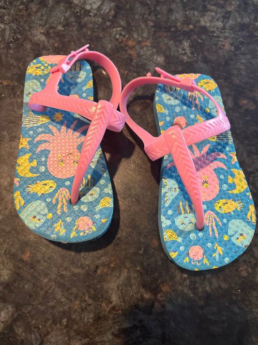 7/8 Flip flops - size Shoes - Toddler 7