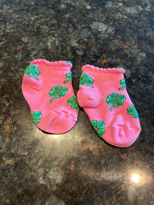 Shamrock socks - size Month - 6-12