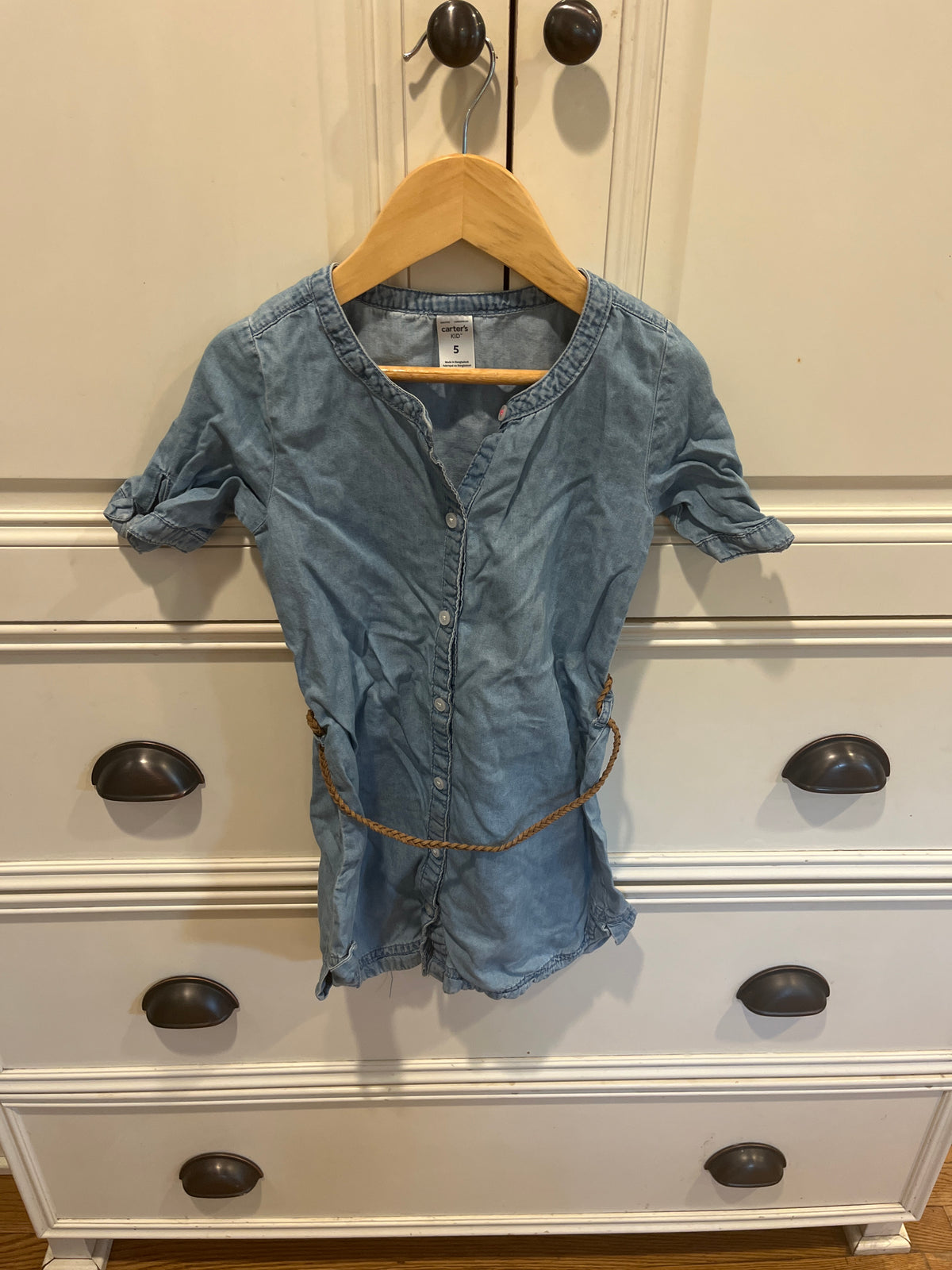 Carters Denim Dress - size Toddler - 5T