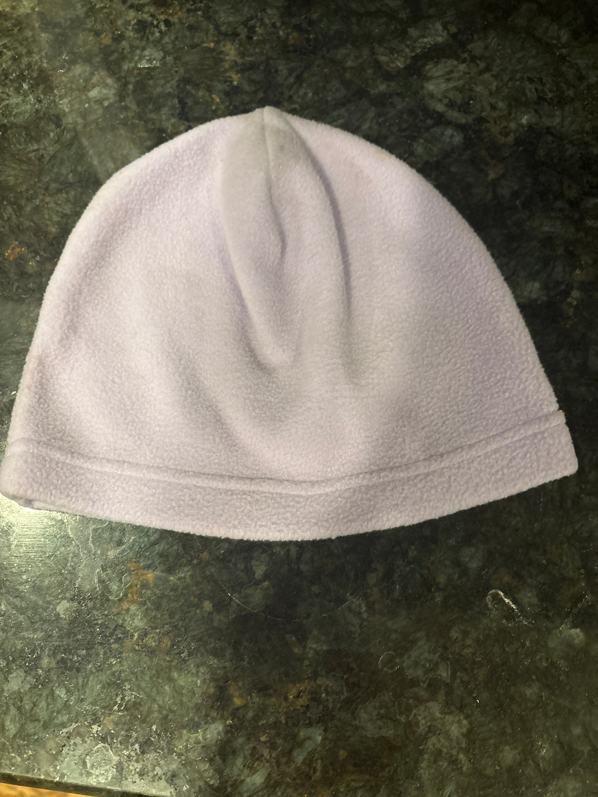 Purple fleece kids Hat