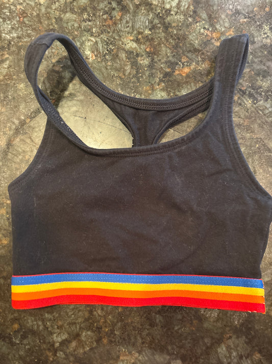6/6x sport bra - size Youth - 6 (S)