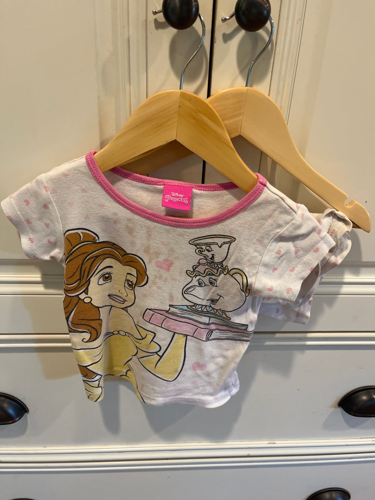 Beauty & the Beast PJ Stain & Wear - size Toddler - 2T