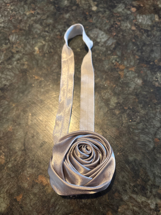Silver head band