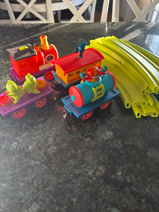 Train and tracks