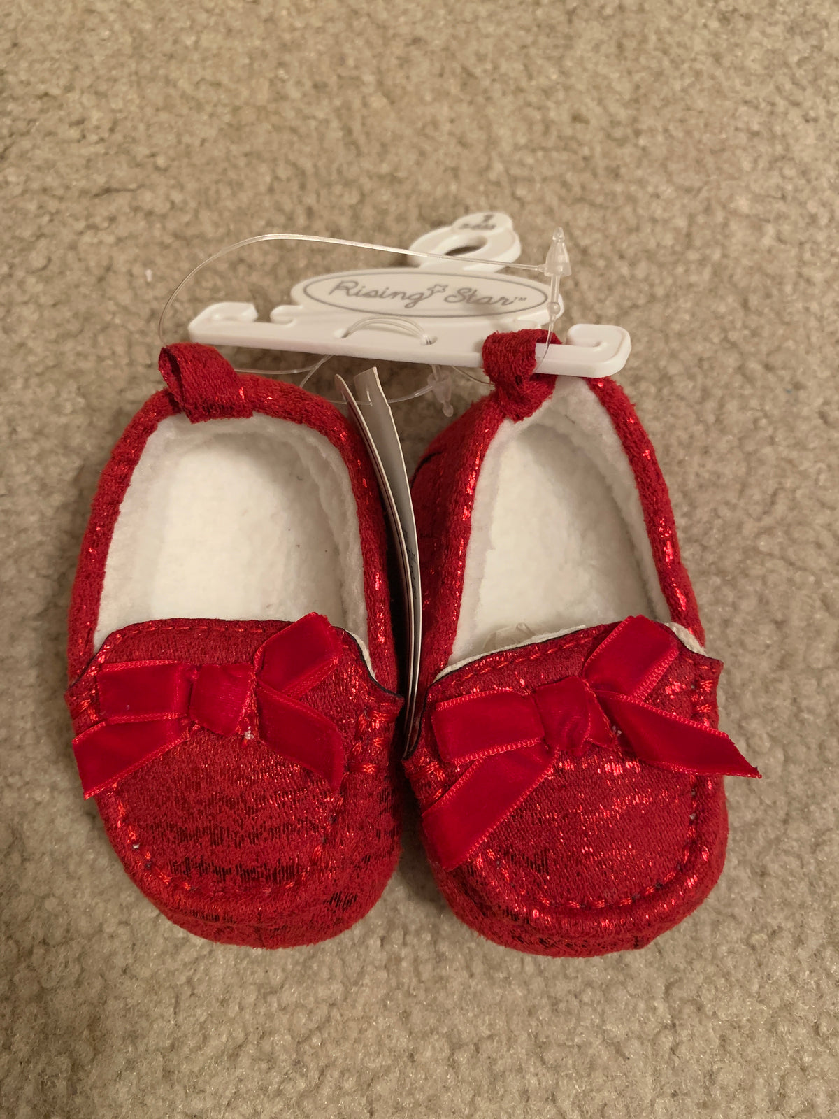 Red Shoes - size Shoes - Baby 1 / 0-3 mo
