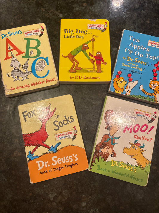 Dr. Seuss Board Book Set