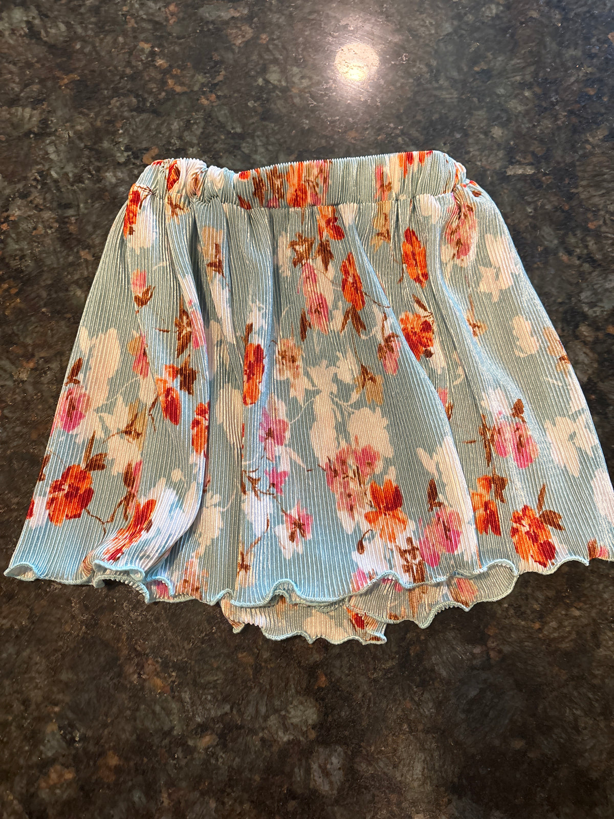 Floral Skirt - size Youth - 6 (S)