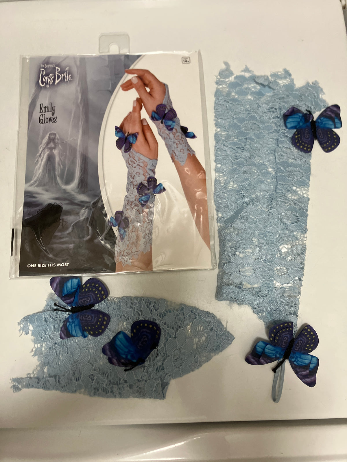 New Corpse Bride gloves Emily gloves