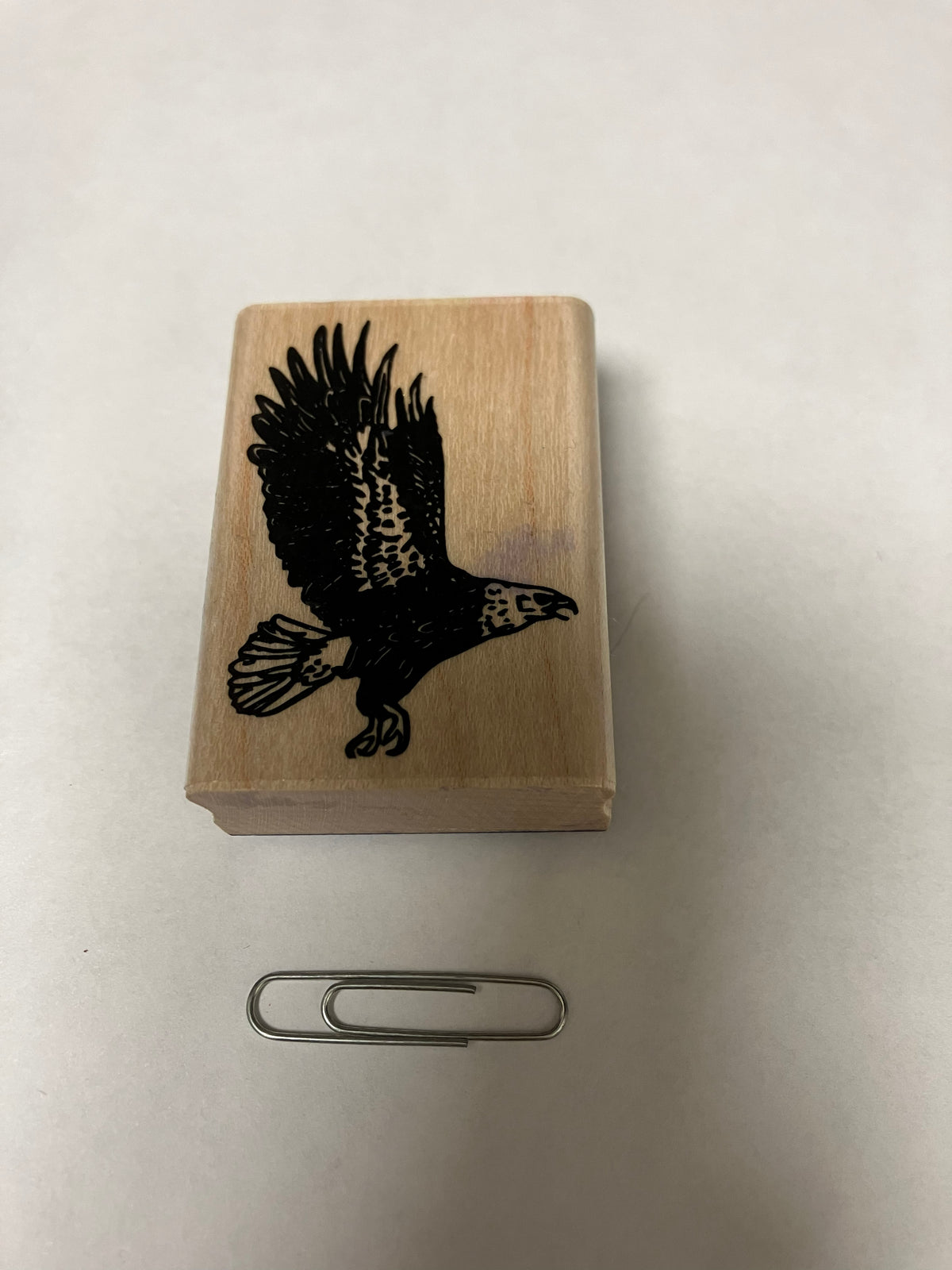EC Eagle rubber stamp large one