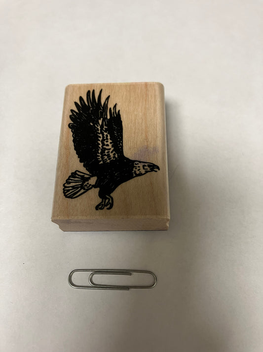 EC Eagle rubber stamp large one
