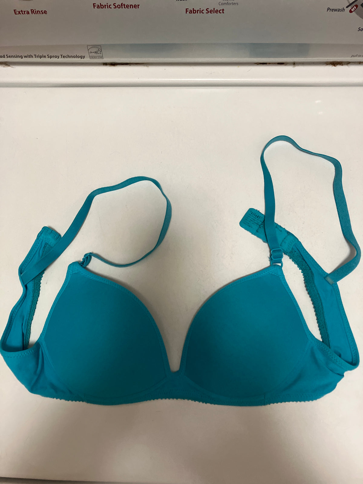 EC Blue padded bra 32A Vassarette