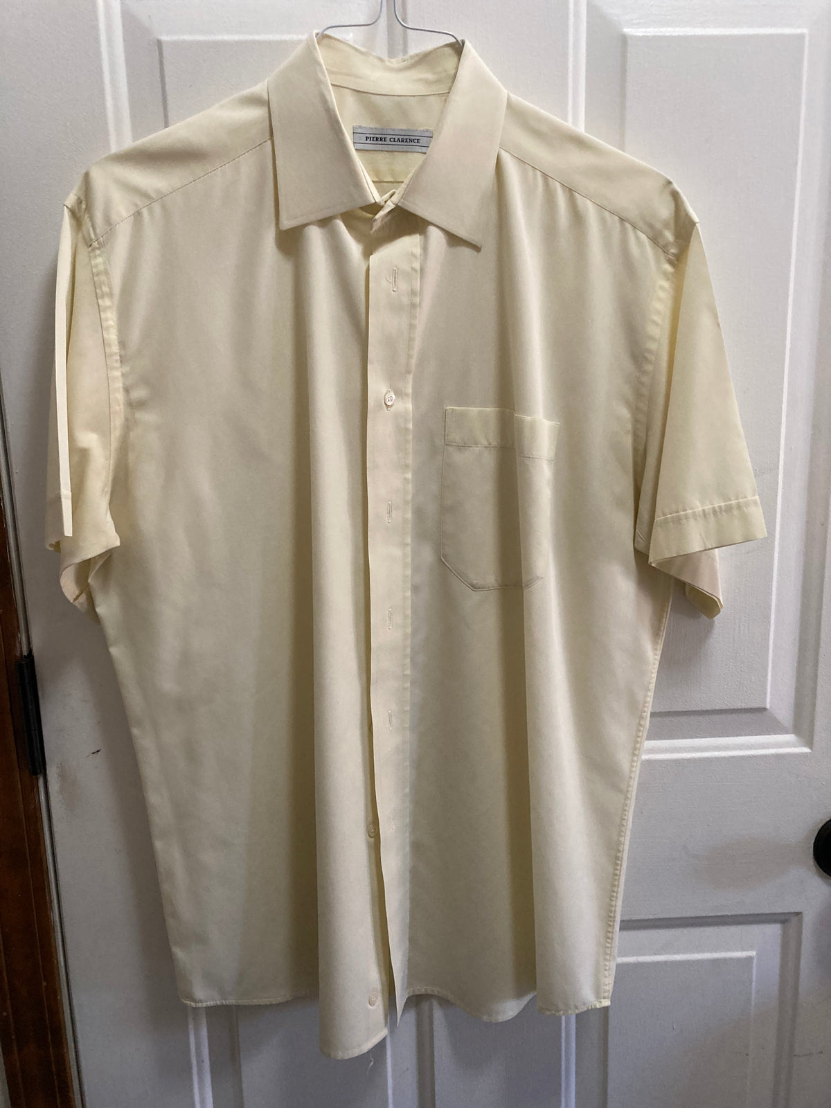EC short sleeve shirt Pierre Clarence (France) - size Teen/Men - L (36-38)
