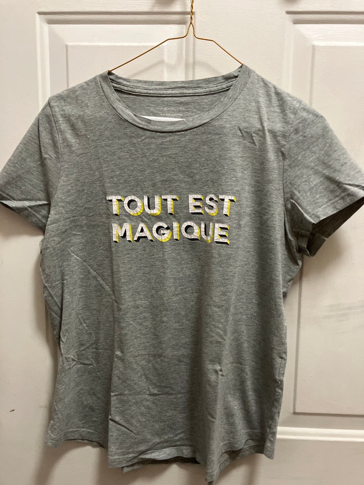 PC grey tshirt Banana Republic - size Junior - XS (0/1)