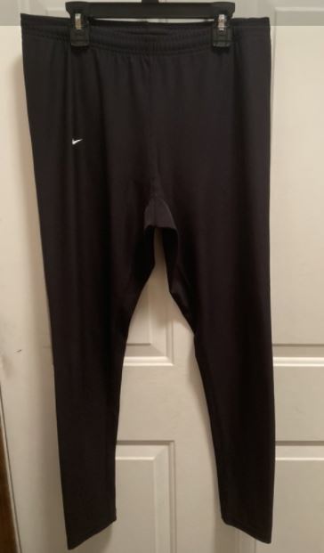 NWOT men's running pants Black,  Adult XL, (Nike) - size Teen/Men - XL (40-42)