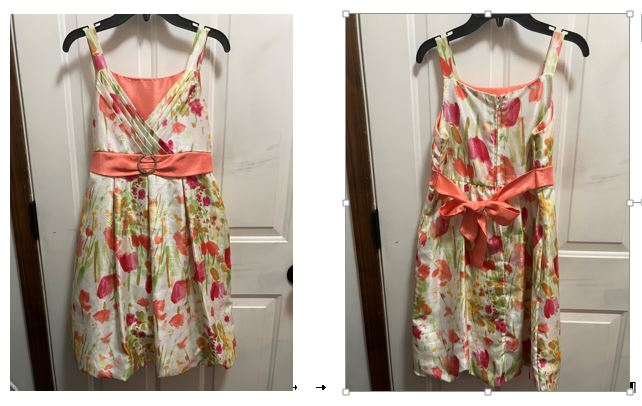 EC Flower print dress Disorderly Kids - size Youth - 14 (XL)