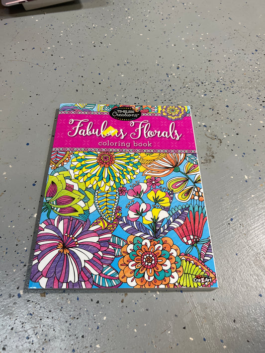 Coloring book Fabulous Florals