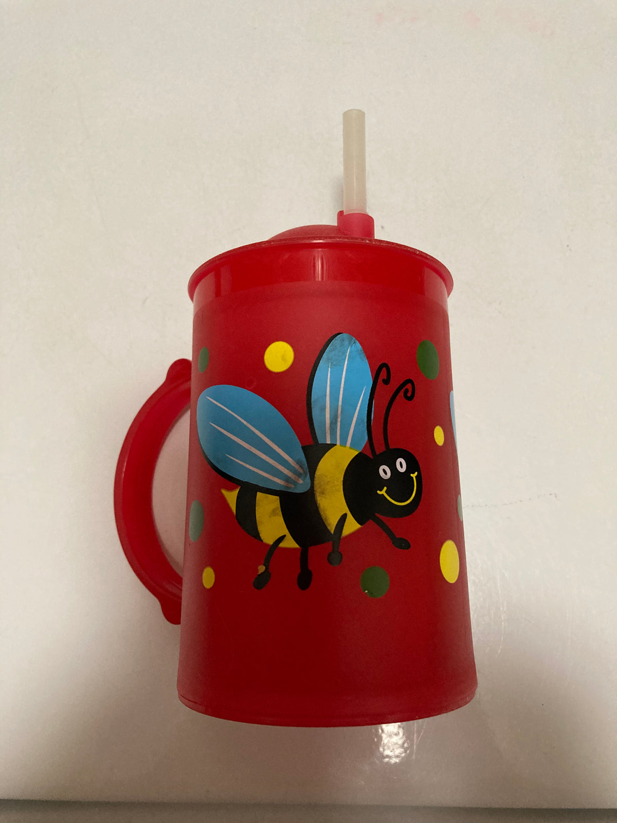 Red sippy cup Thermal cold