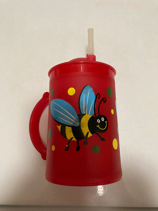 Red sippy cup Thermal cold