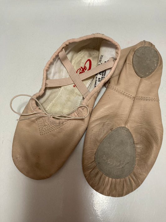 Leather split sole Ballet slipper (Capezio) - size Shoes - Kids 2 1/2