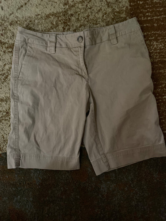 Lands end tan Shorts size 10