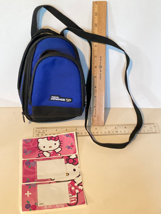 Carry and storage bag Gameboy advance +sticker