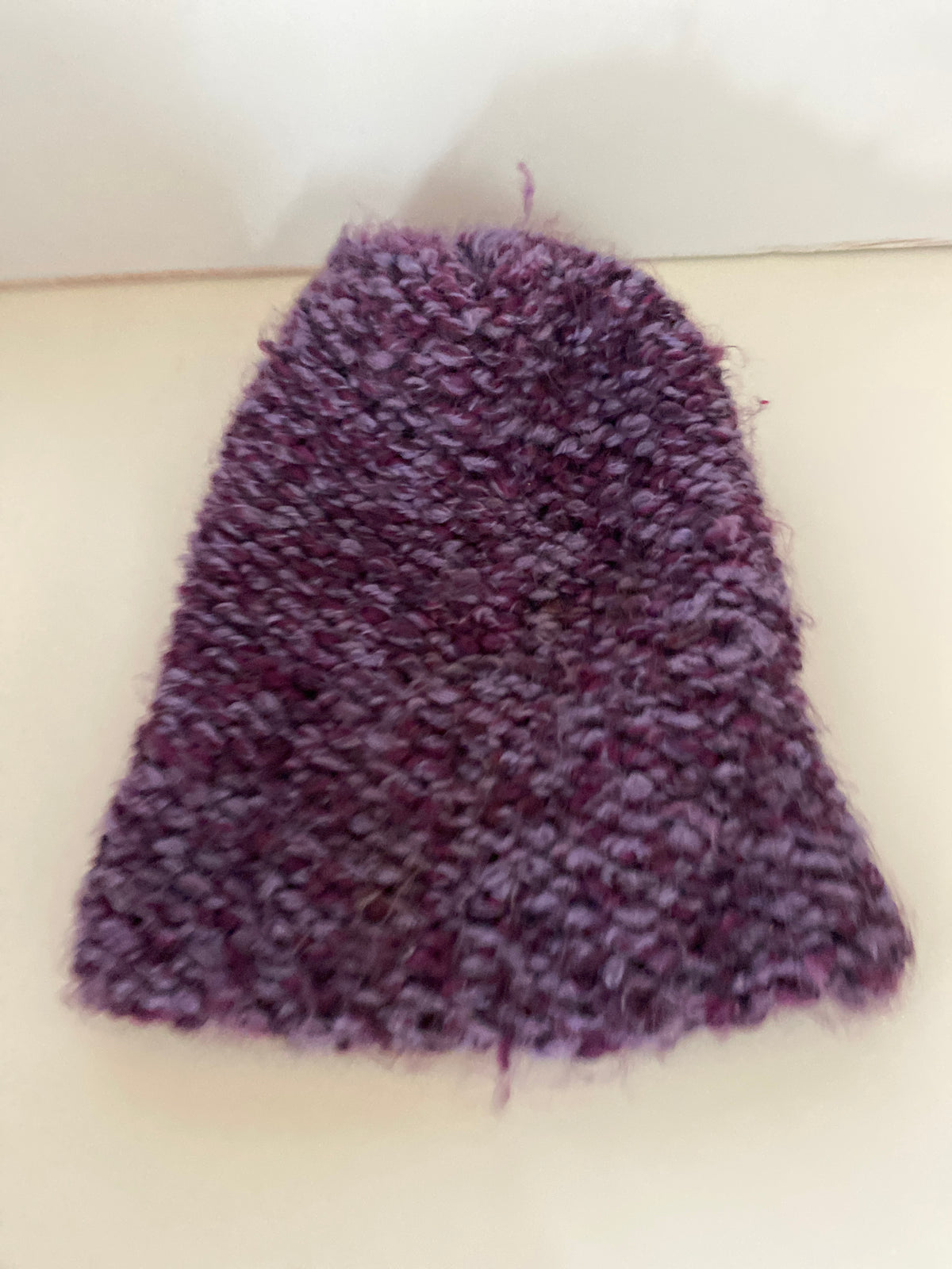 Soft purple knit Hat one size:child