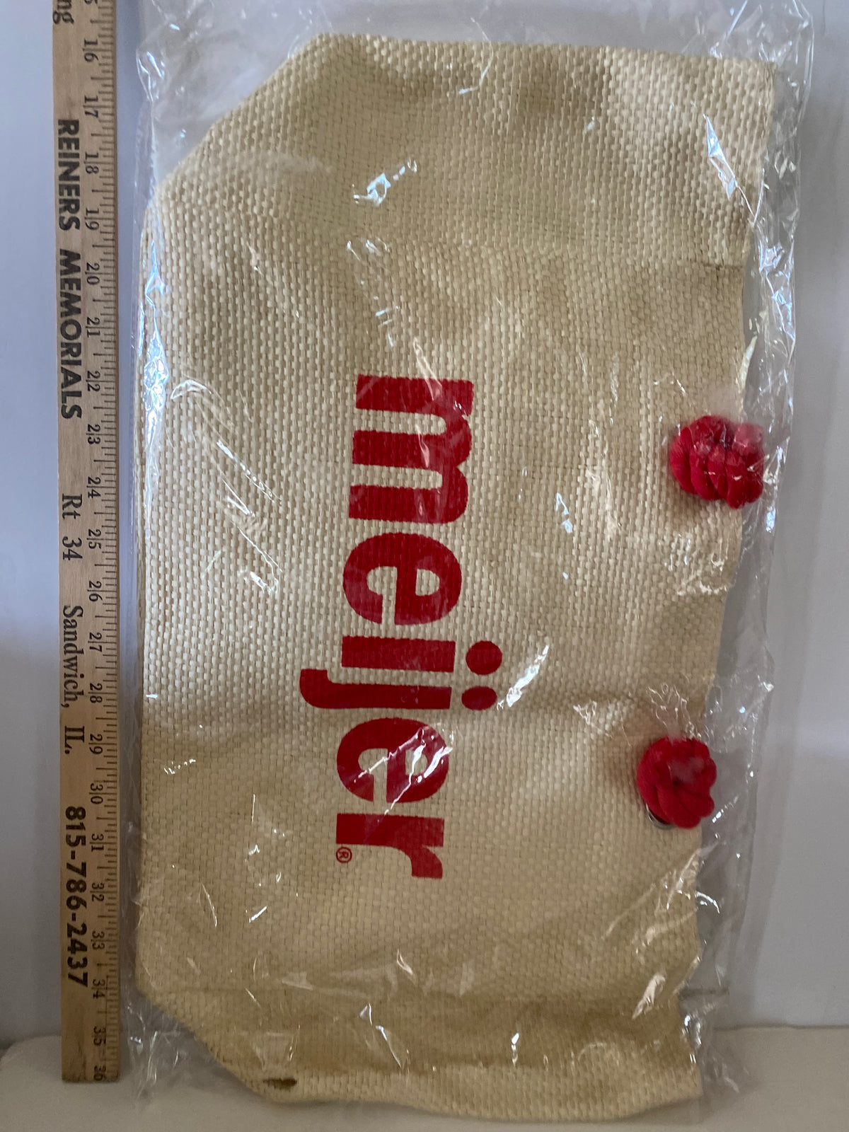 NEW meijer reusable Sturdy thermal bag