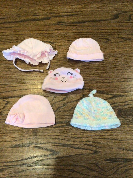 Lot of Hats - size Month - 0-6