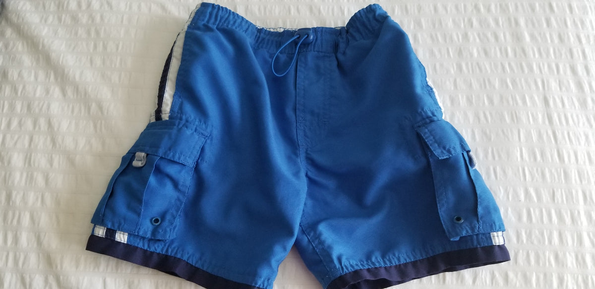Arizona Blue Shorts Sz 4 100% polyester - size Youth - 4 (XS)