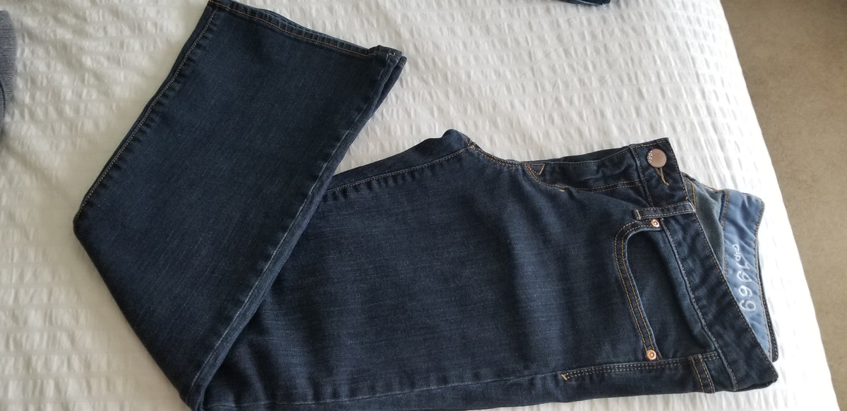 GAP 30/10 Curvy Jeans Sz 9/11 Jr. Boot Cut - size Junior - L (11/13)