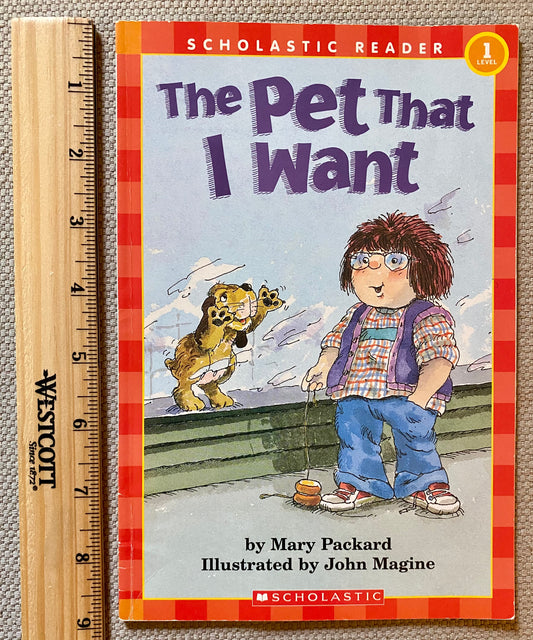 The Pet That I Want- Level 1 Reader